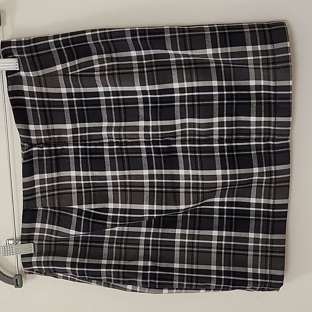 Aeropostale Y2K Plaid Notched-Hem Skirt Size  Academia Medium - Picture 16 of 16